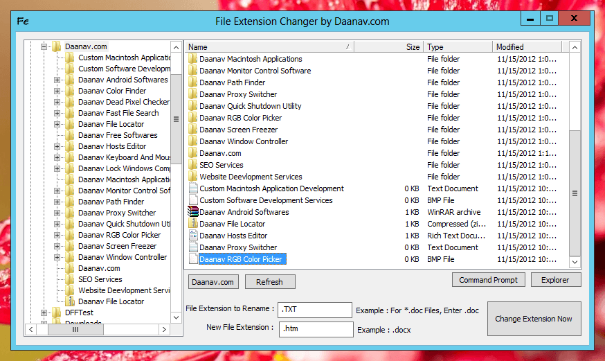 Extension Changer - Download free.