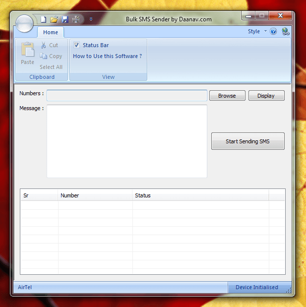 Bulk SMS Sender screenshot Bulk SMS Sender screenshot