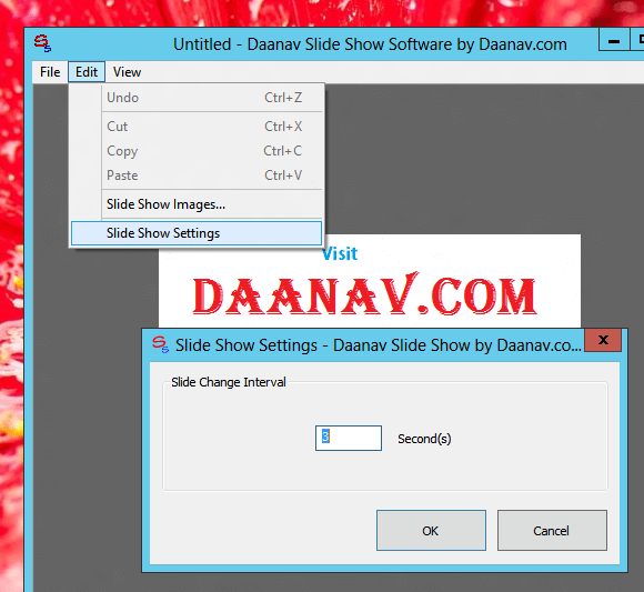Edit Slide Duration in Slide Show Software Edit Slide Duration in Slide Show Software