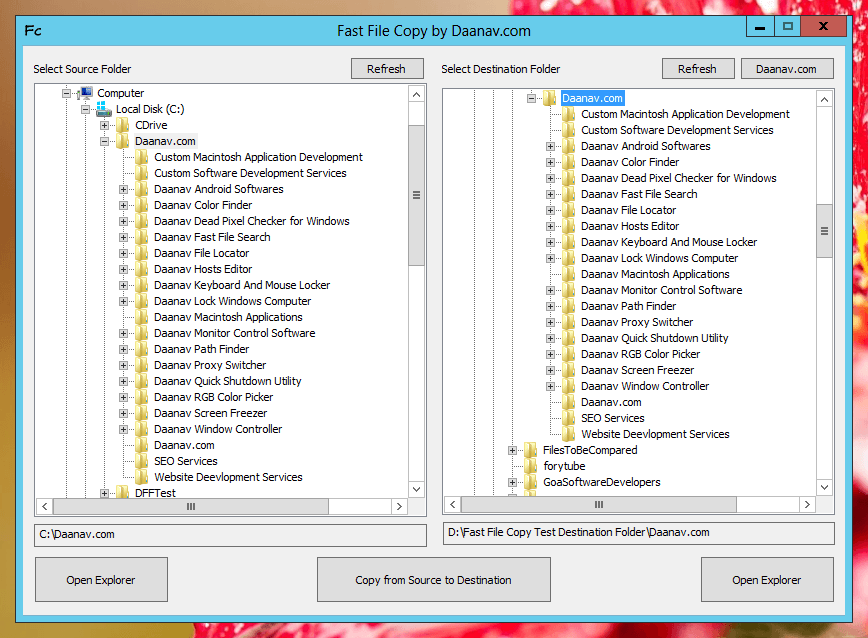 Free Fast File Copy Utility for Windows