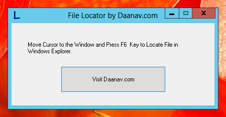 Free File Locator Utility by Daanav