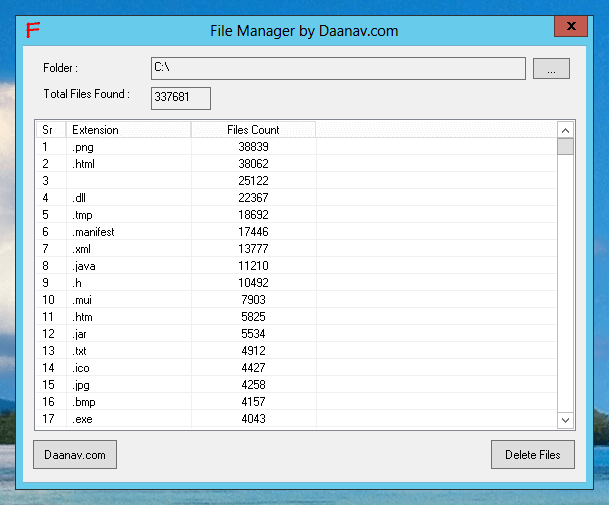 Free File Manager for Windows