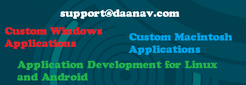 Software Development Services for Big and Small projects for Windows, Macintosh, Linux and Android