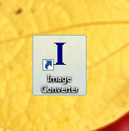 Desktop Shortcut of Image Converter