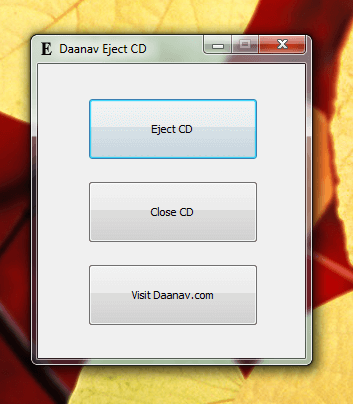 Eject CD Software