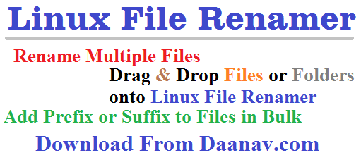 Rename Multiple Files in Linux