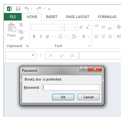 Lost Password of Excel File