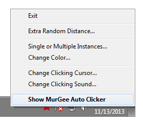 Auto Clicker Notification Icon
