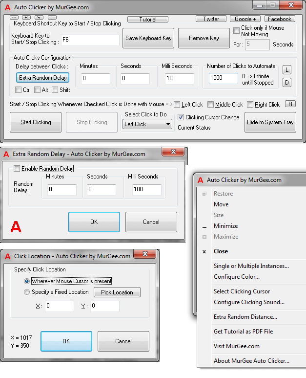 Auto Clicker for Windows