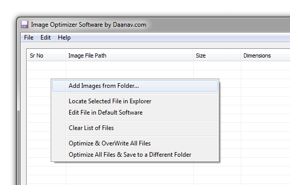 Image Optimizer Software for Windows