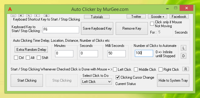 Easy To Use Auto Clicker