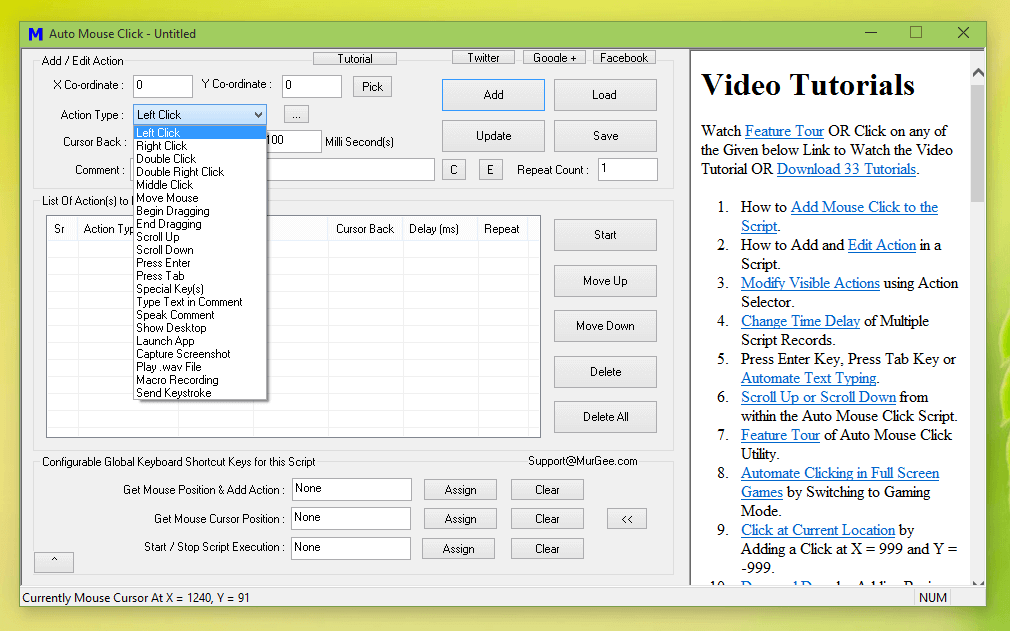 Auto Clicker for Automated Mouse Clicking on Windows