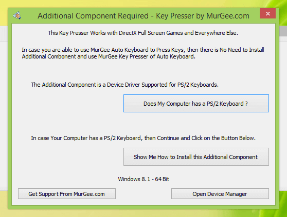 Additional Component Required - Key Presser by MurGee.com