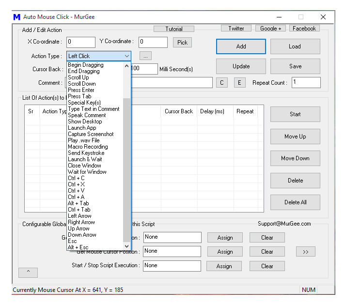 Alt Tab, Ctrl Tab and other Keys from a Macro Script