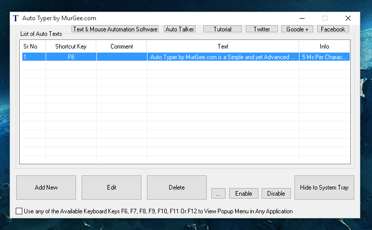 Auto Clicker Typer - Download