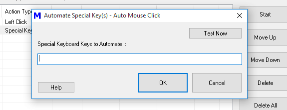 Simulate Special Keyboard Keys and Type Text onto Active Window