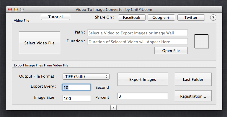 Video to Image and Image Sequence Converter for Mac OSX