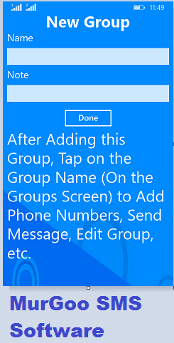 Bulk SMS Software for Windows Phone