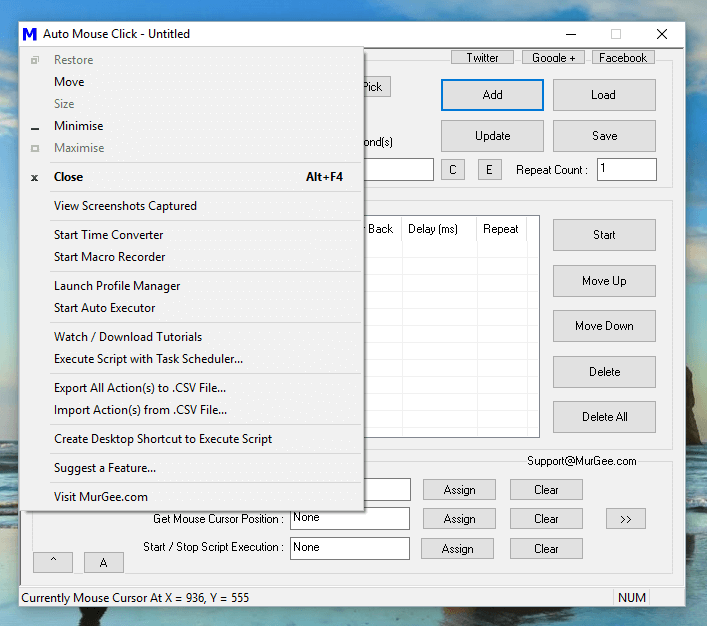 Create Mouse Clicking Macro Script with Auto Mouse Click