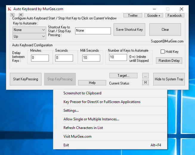 Auto Key Preser for Games