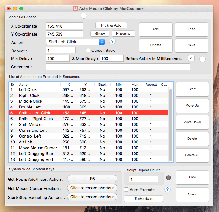 Mac Auto Mouse Clicker Software Downloads for Mouse Automation